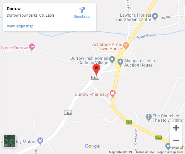 Durrow Google Map