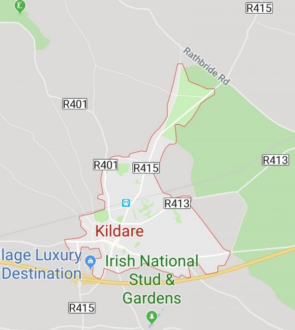 Kildare Google Map