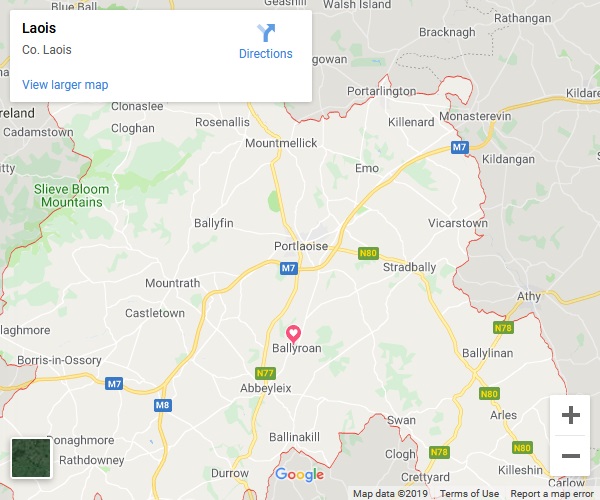 Laois Google Map