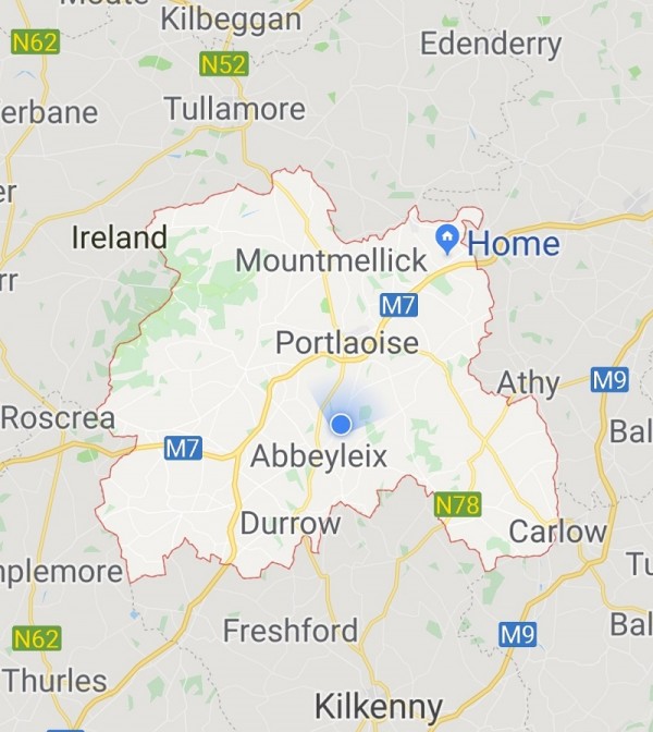 Laois Google Map