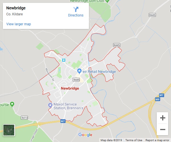Newbridge Google Map